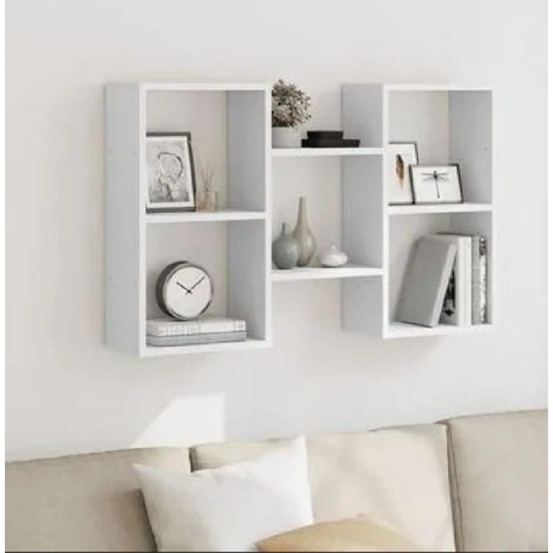 Picture of Modern Wall-Mounted Wooden Shelf