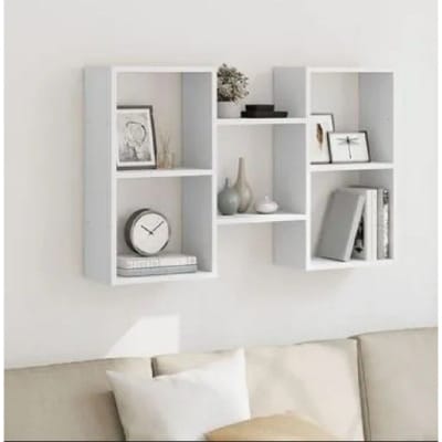 Picture of Modern Wall-Mounted Wooden Shelf