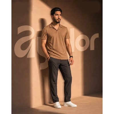 Picture of Brown Polo-Clothing Size-42