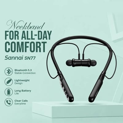 Picture of Sannai SN77 Neckband-Black