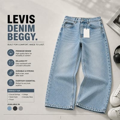 Picture of Levies Beggy-Clothing Size-30, Light blue