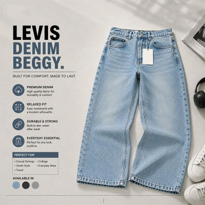 Picture of Levies Beggy-Clothing Size-28, Light blue