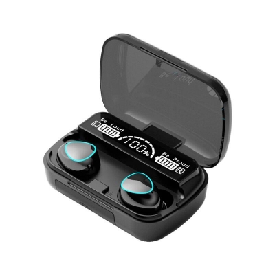Picture of M10 TWS Earphone 9D Stereo LED Digital Display Touch CVC8.0 Digital Noise Reduction Technology - Earphone-Black
