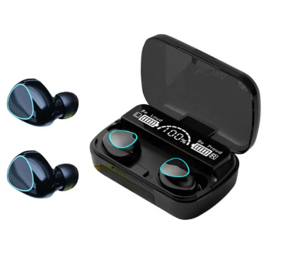 Picture of M10 TWS Earphone 9D Stereo LED Digital Display Touch CVC8.0 Digital Noise Reduction Technology - Earphone-Black