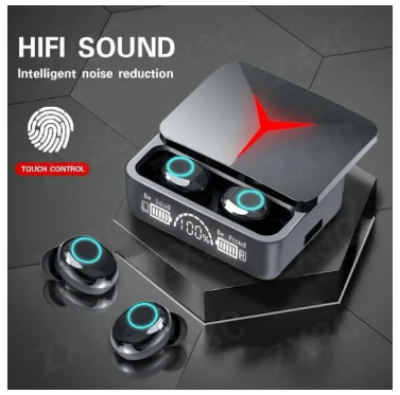 Picture of M90 Pro Earbuds TWS Earphone Touch Control Wireless Bluetooth 5.2 Headphone with Enviroment Noice Cancellation - - Air Buds - Tws-Black
