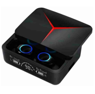 Picture of M90 Pro Earbuds TWS Earphone Touch Control Wireless Bluetooth 5.2 Headphone with Enviroment Noice Cancellation - - Air Buds - Tws-Black