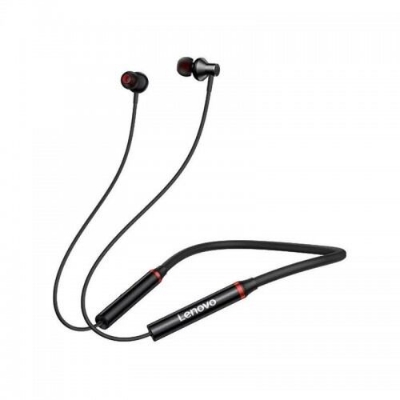 Picture of Lenovo HE05X ( he05x কালো বাক্স) Bluetooth 5.0 Wireless Earphones Magnetic Neckband Bluetooth Headphone Waterproof Stereo Headset-Black