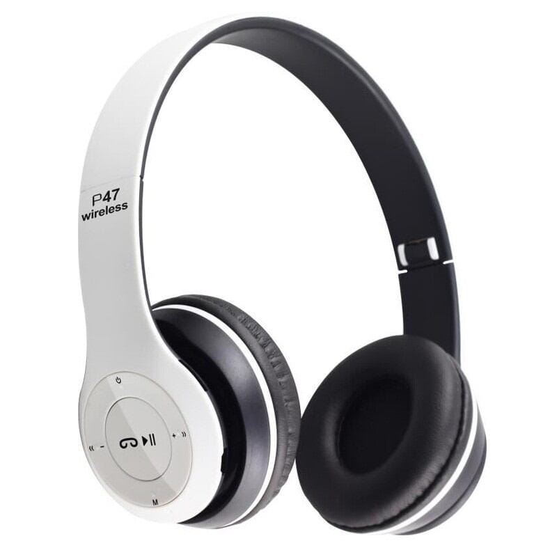 Picture of P47 Stereo Head Mounted Bluetooth Headphones Multifunctional Headset Wireless Phone Speakerphone-Multicolor