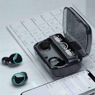 Picture of M10 TWS Wireless Earbuds With Type C Charging-Black