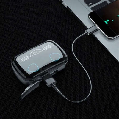 Picture of M10 TWS Wireless Earbuds With Type C Charging-Black