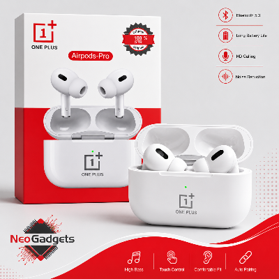 Picture of One Plus Airpods Pro Features Clear Sound Quality For An Immersive Audio Experience-onePlus White