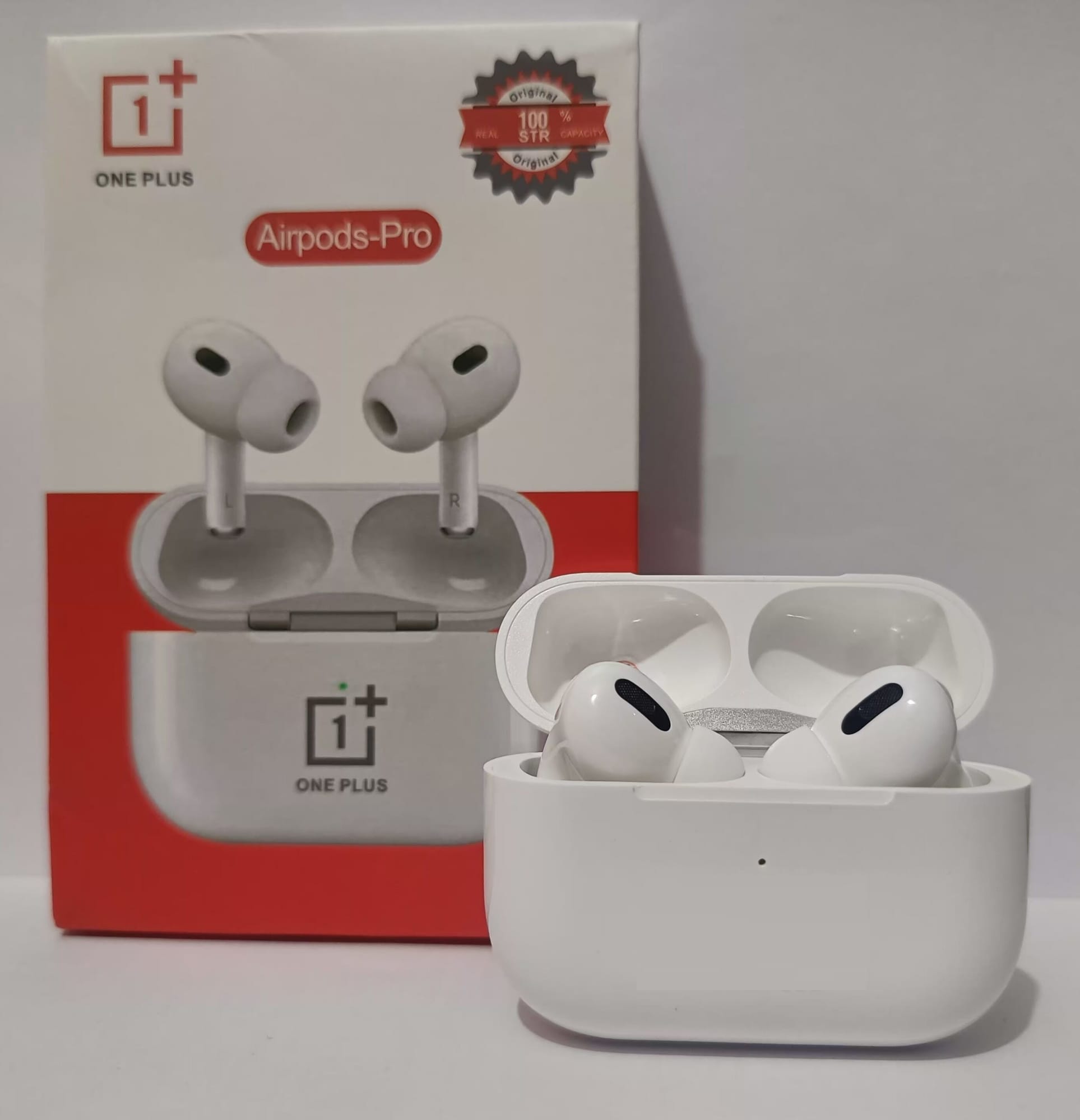 Picture of One Plus Airpods Pro Features Clear Sound Quality For An Immersive Audio Experience-onePlus White