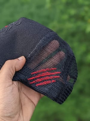 Picture of Tiger Head Embroidery High Quality Light Summer Cap