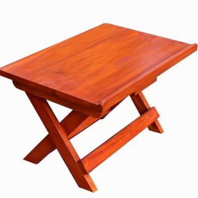 Picture of Wooden Cross Stand Portable Folding Table