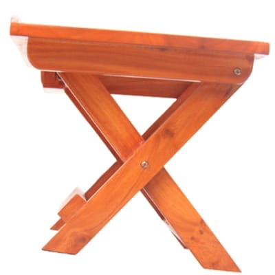 Picture of Wooden Cross Stand Portable Folding Table