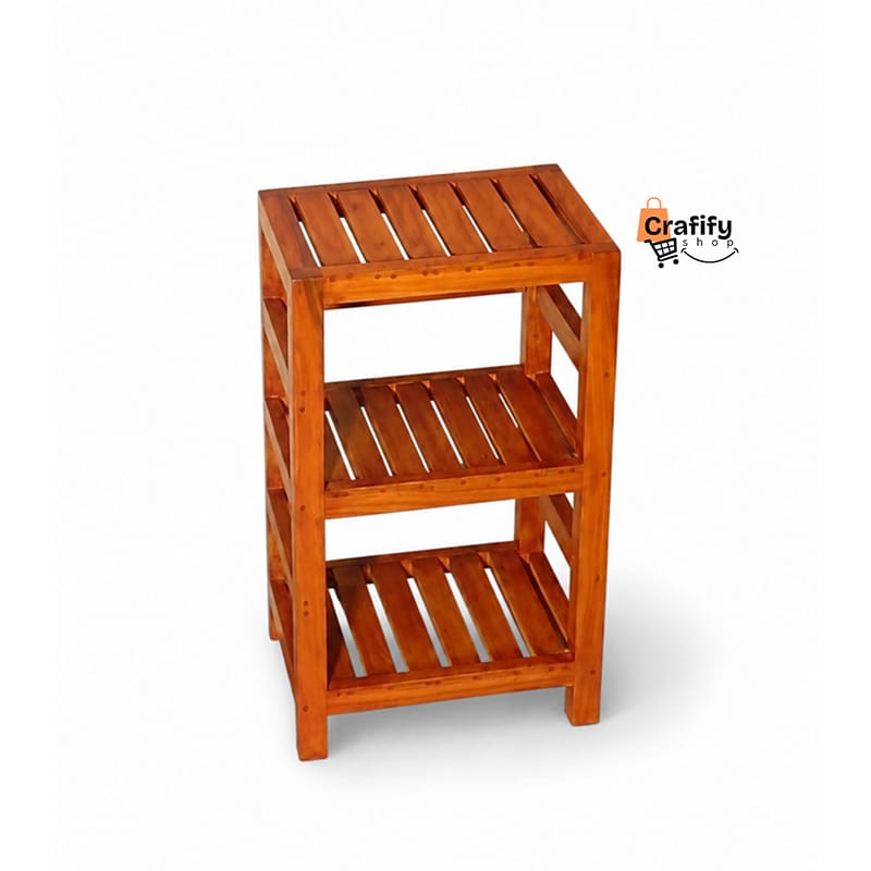 Picture of Handmade Wooden Table Bookshelf – Compact Desk Organizer for Books