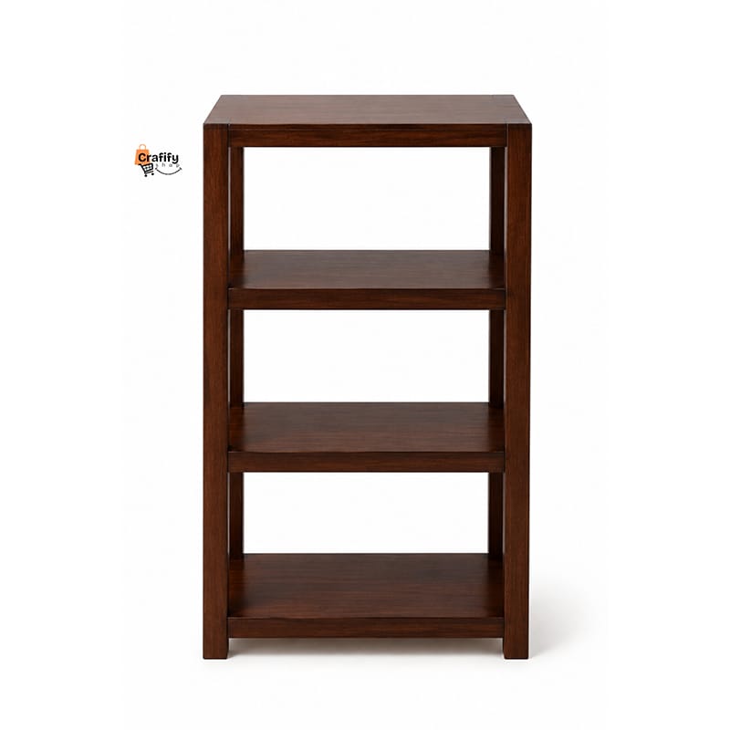 Picture of Premium 3 Layer Wooden Bookshelf – Chocolate Finish