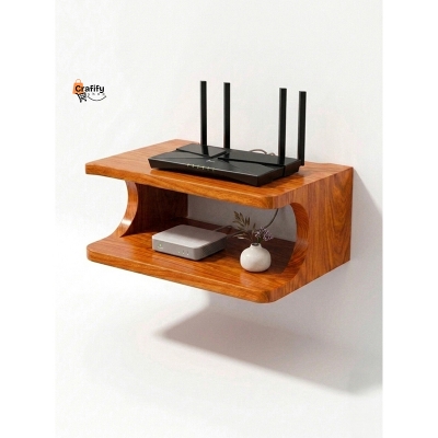 Picture of Premium Wooden Router Organizer – Natural Wood Finish