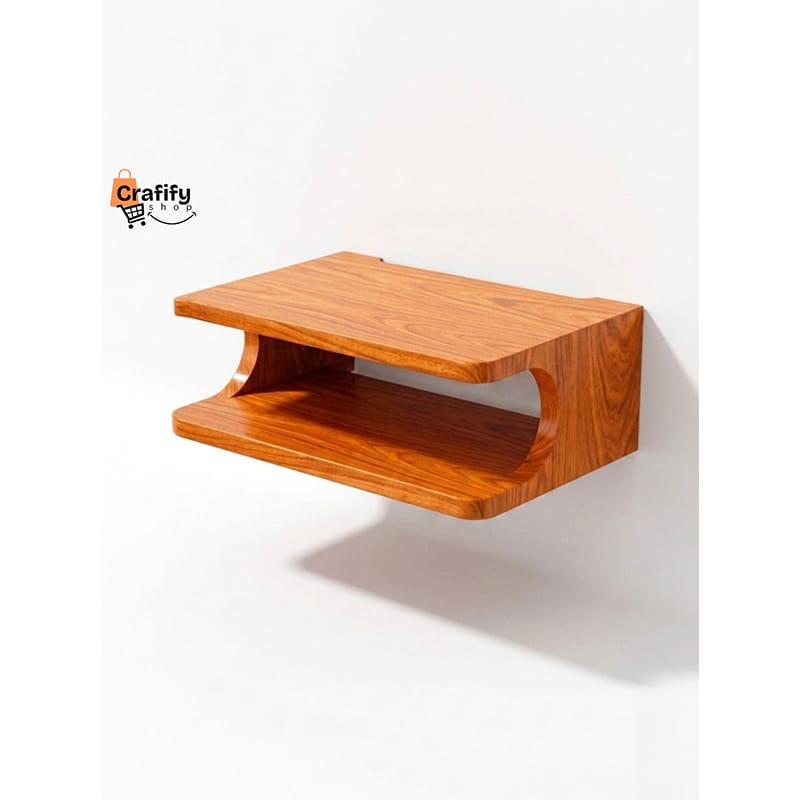 Picture of Premium Wooden Router Organizer – Natural Wood Finish