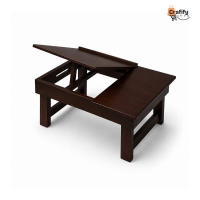Picture of Multi-Purpose Foldable Wooden Table – Chocolate Finish