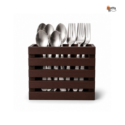 Picture of Wooden Spoon Holder – Chocolate Finish