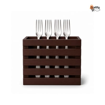 Picture of Wooden Spoon Holder – Chocolate Finish