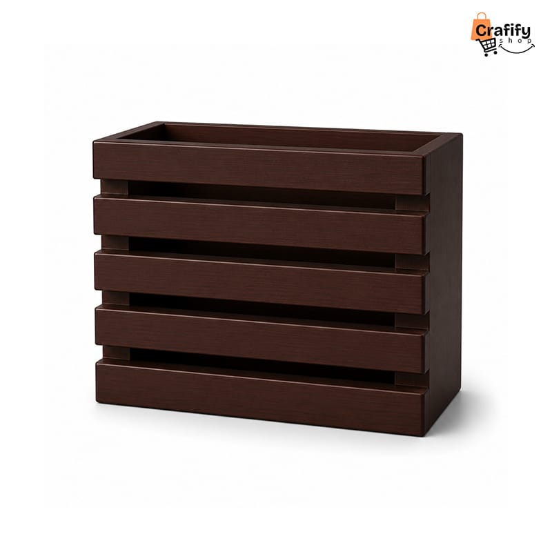 Picture of Wooden Spoon Holder – Chocolate Finish