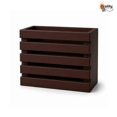 Picture of Wooden Spoon Holder – Chocolate Finish