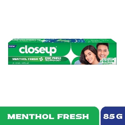 Picture of Closeup Toothpaste Menthol Fresh 85g