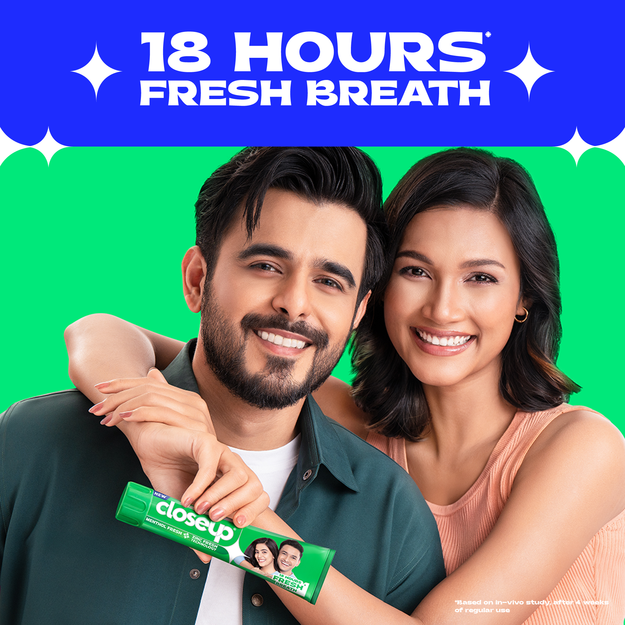 Picture of Closeup Toothpaste Menthol Fresh 85g