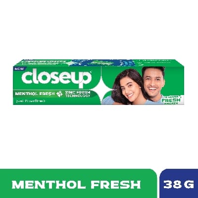 Picture of Closeup Toothpaste Menthol Fresh 38g