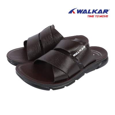 Picture of Mens PU Sandal  Raj Brown 38