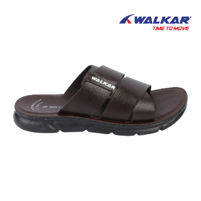 Picture of Mens PU Sandal  Raj Brown 38