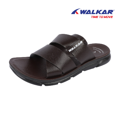 Picture of Mens PU Sandal  Raj Brown 38