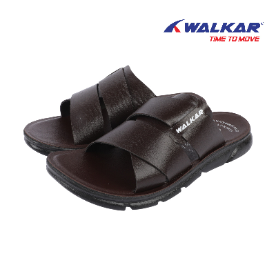 Picture of Mens PU Sandal  Raj Brown 38