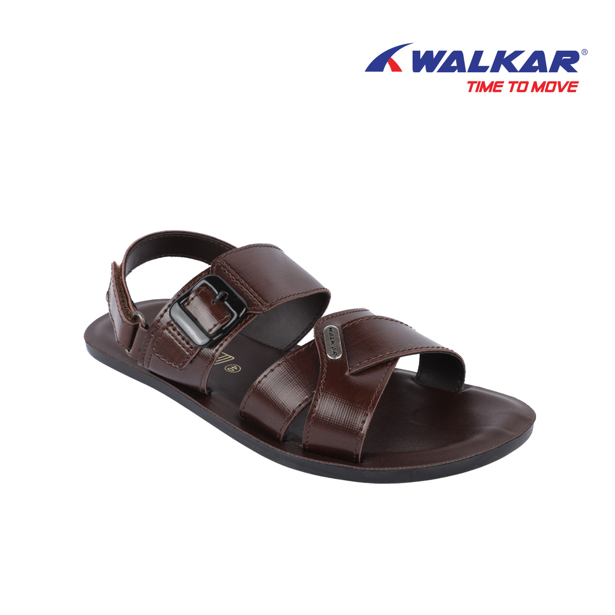 Picture of Men's PU sandal Mevric Brown 39