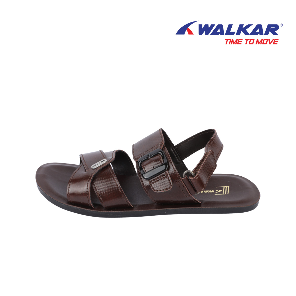 Picture of Men's PU sandal Mevric Brown 39