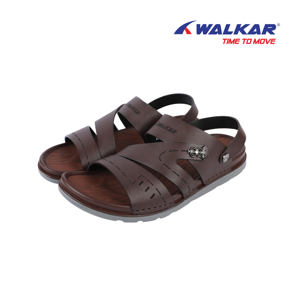 Picture of Mens Sandal CKD Brown 86050004339