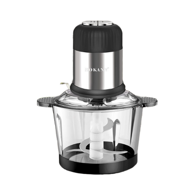 Picture of Sokany SK-7025A Electric Food Chopper Meat Grinder Slicer 800W High Power Stainless Steel Blades and 2L Heavy Jar Capacity