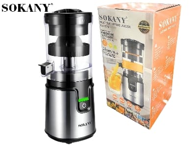 Picture of Sokany SK-01018 Electric Citrus Juicer 800W Electric Juice Extractor Fruit Mixer Blender Multifunction Kitchen Juicer Slag Juice Separation for Oranges Lemons-Black