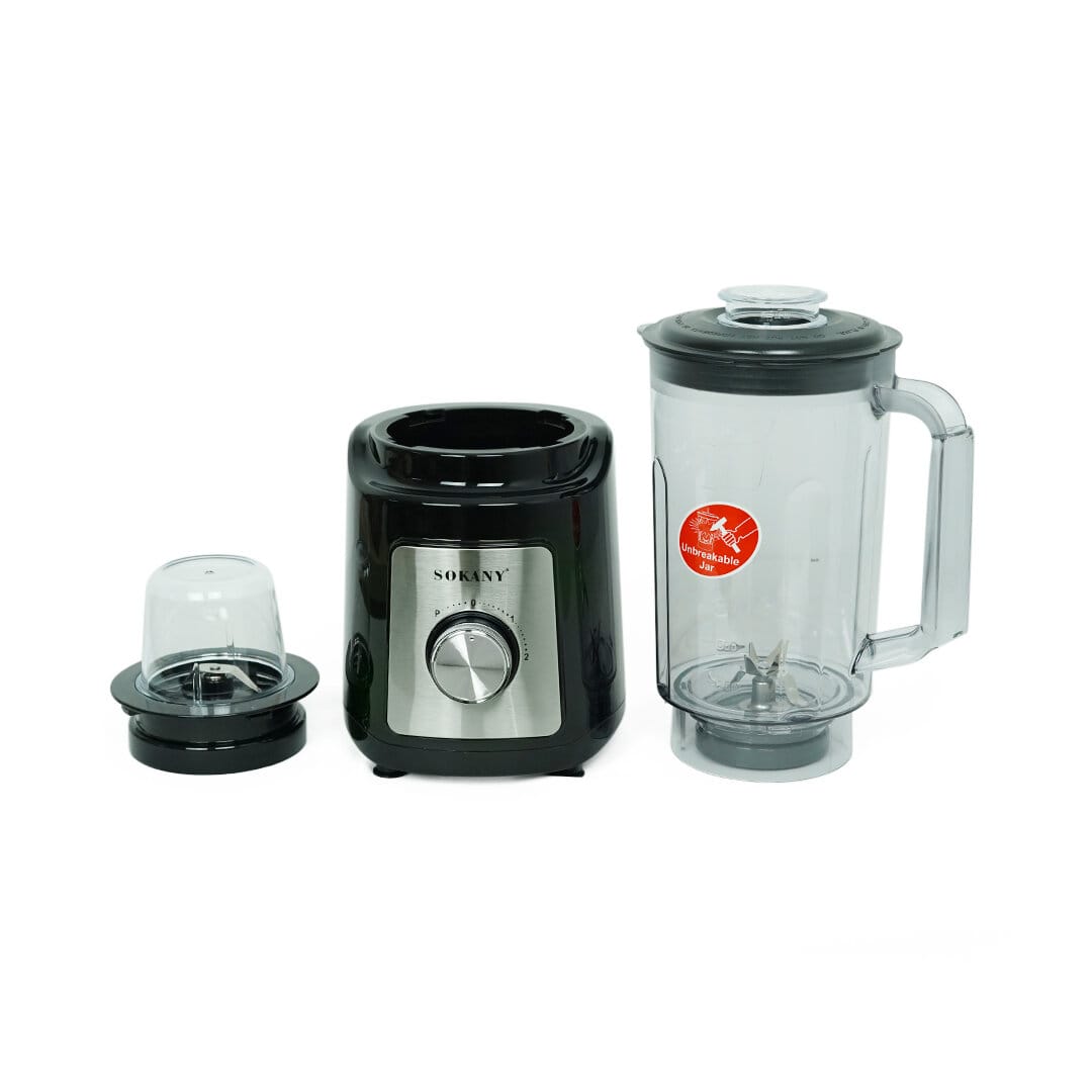 Picture of SK-03067 SOKANY Multi-Purpose Blender 1000W 2 in 1 Professional Multi-Function 2L Large Capacity Mixer Blender Can Crush Ice Juice 2-in-1 Professional Juicer Coffee Cup-Grey