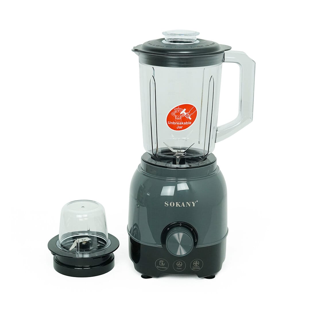 Picture of SK-03062 Sokany Multi-Purpose Blender 500W 2 in 1 Kitchen Juicer Household Electric Blenders Mixer Smoothie 6 Blades Electric Fruit Juicer