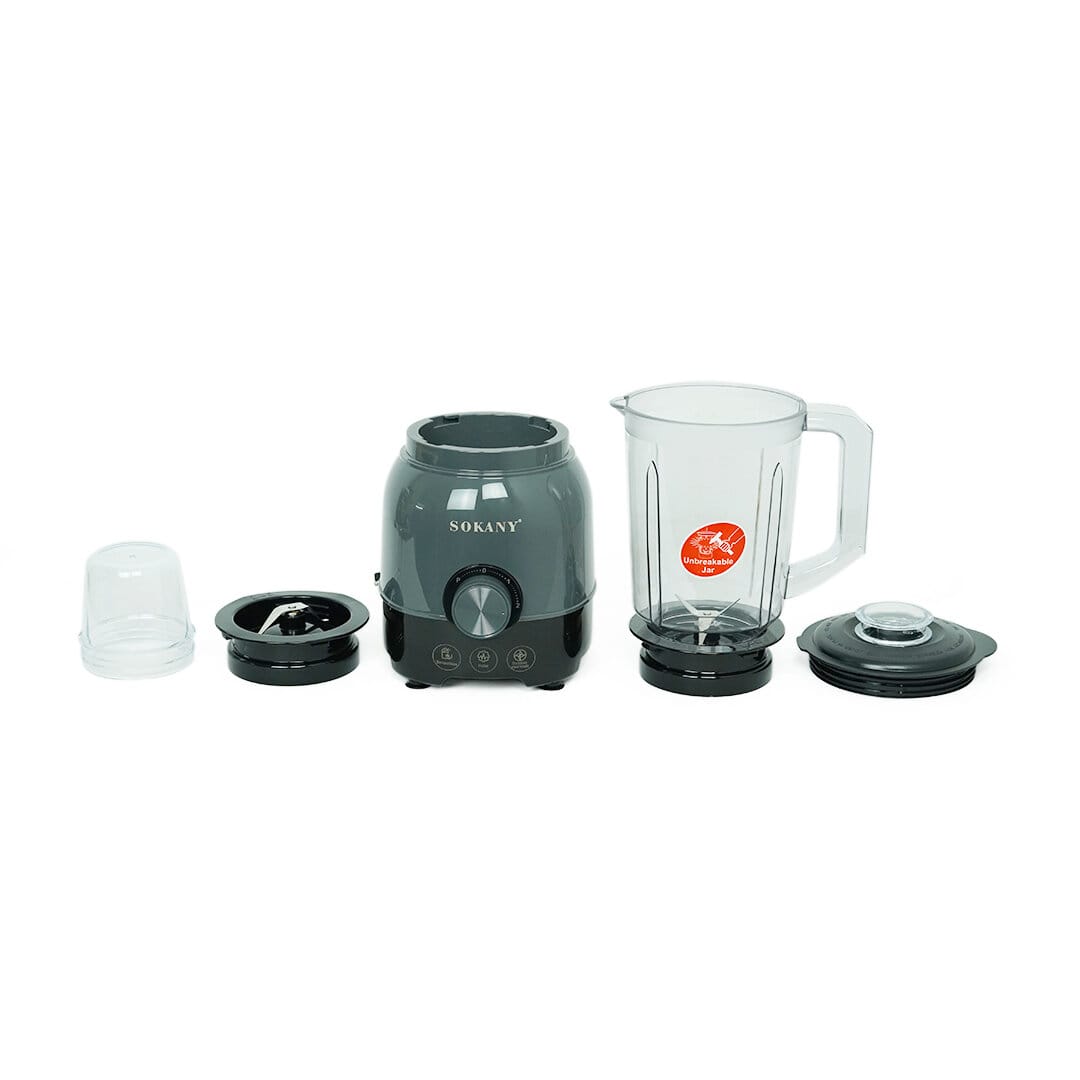 Picture of SK-03062 Sokany Multi-Purpose Blender 500W 2 in 1 Kitchen Juicer Household Electric Blenders Mixer Smoothie 6 Blades Electric Fruit Juicer