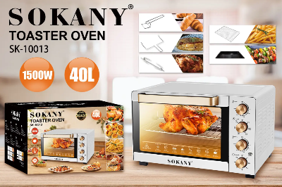 Picture of Sokany SK-10013 New Oven 40L Capacity Intelligent Oven Household Electric Small Household Appliance Oven-White