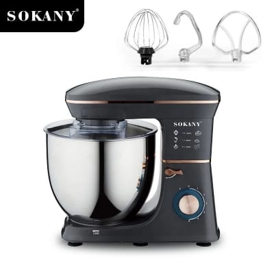Picture of SK-05001 SOKANY Stand Mixer With 6 Speeds Large 11 Liter Capacity And Pulse Function Household Bakery Electric Small Kitchen Appliances Cake Baking Mixer Machine Stand Mixer for Dough Food Mixer-Black