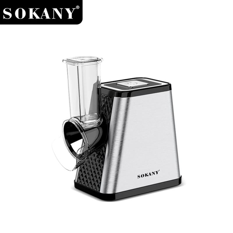Picture of Sokany SK-06029 5-in-1 Multi-functional Vegetable Cutter With Large Diameter Inlet and Discharge Port-Silver
