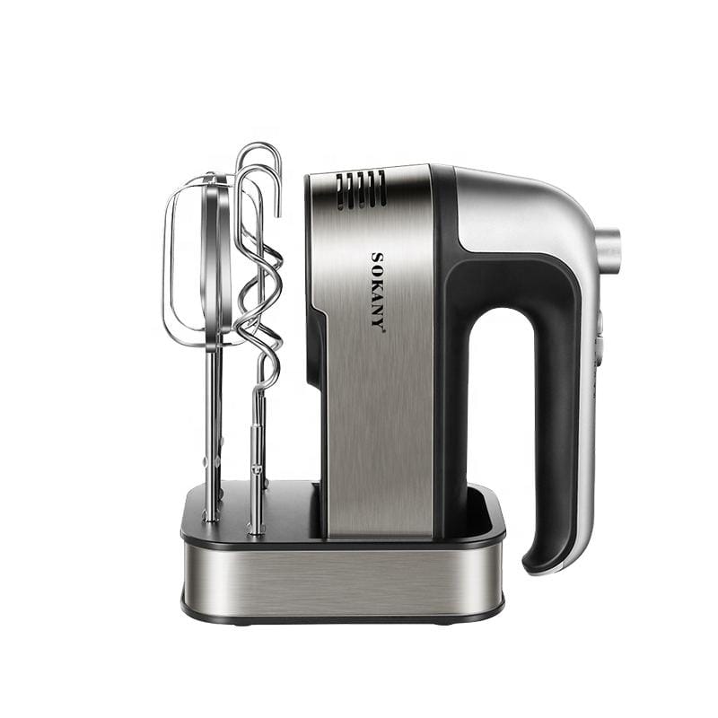 Picture of Sokany SK-6627 Newest 800w Egg Beater 5 Speed Hand Mixer for Kitchen Whipped Cream Food Blender-Silver