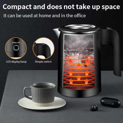Picture of SK-SH-1077 Professional Popular Design Round Fast Boiling 0.5 Liter Personal Size Water Kettle for Indoor