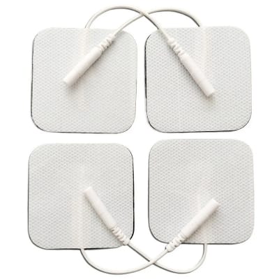 Picture of Premium Self-Adhesive Electrode Pads – Professional Physiotherapy Equipment (White)