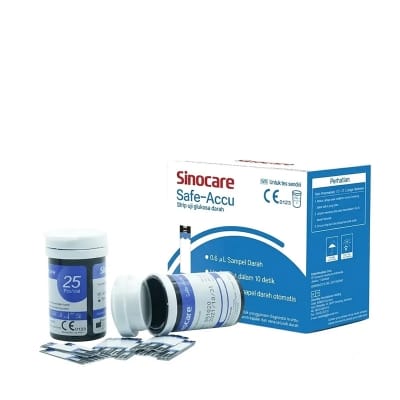 Picture of Sinocare Safe Accu Blood Glucose test strip 50 pcs